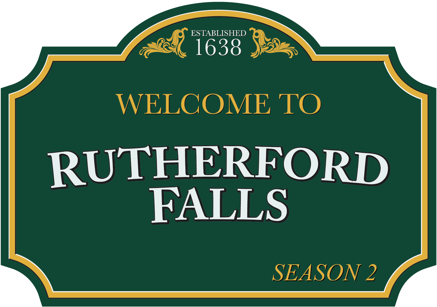 Rutherford Falls Logo